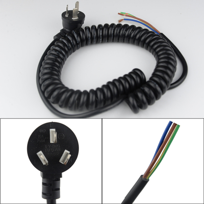 国标三插/电动工具专用弹簧电源线