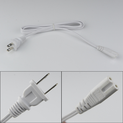 美规二插+8字尾（白色）